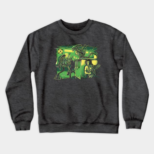 extraterrestrial park Crewneck Sweatshirt by barrettbiggers